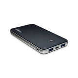 Mediarange Mr753 Batería Externa Polímero De Litio 10000 Mah Negro