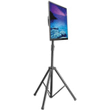 Techly Ica-Tr17t Soporte De Pie Para Pantalla Plana 177,8 Cm (70") Soporte De Suelo Con Ruedas Para Pantalla Plana Negro