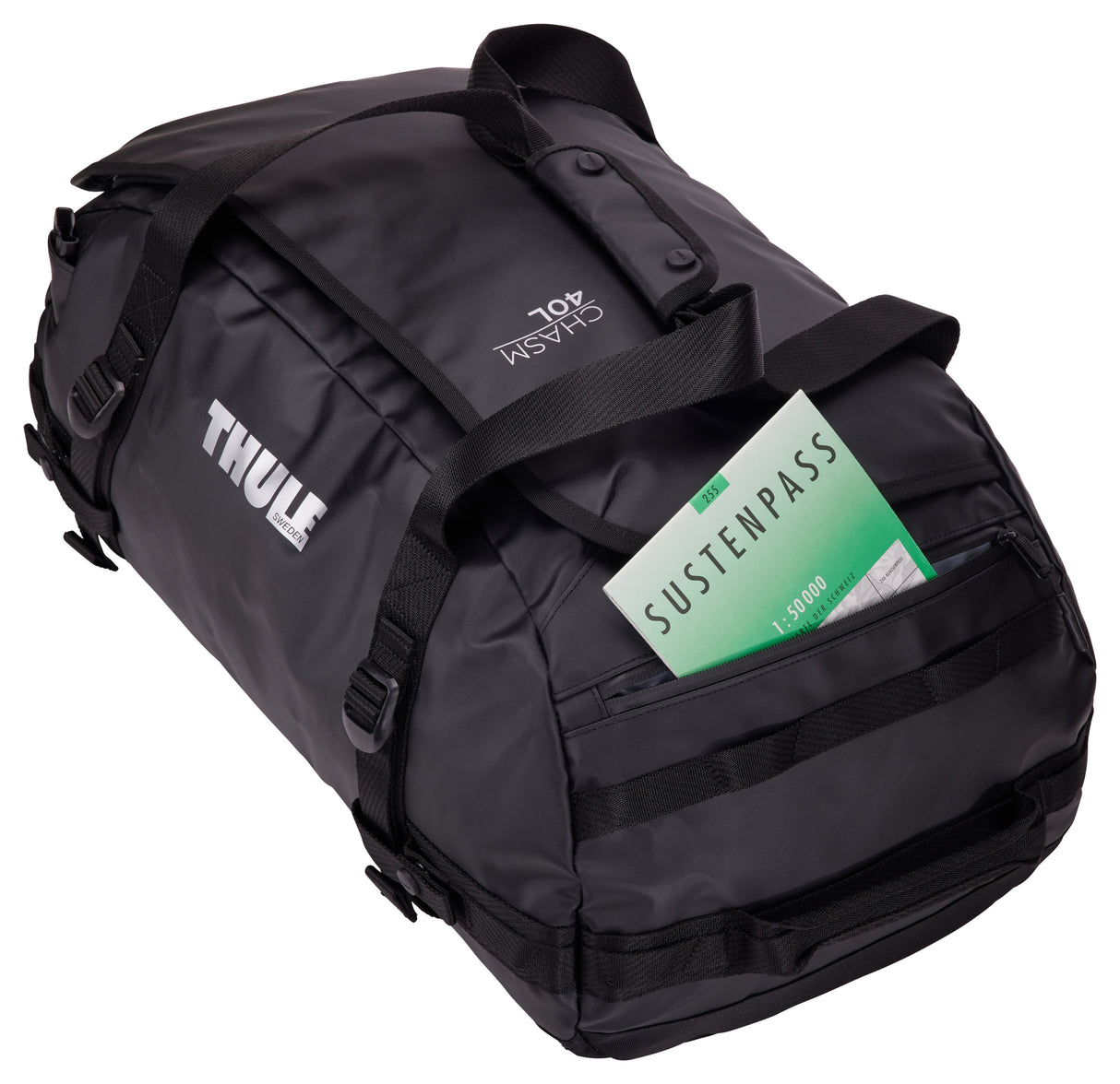 Thule Chasm Tdsd302 Black Bolso De Lona 40 L Poliéster Negro