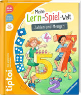 Ravensburger Tiptoi Mi Mundo De Juegos De Aprendizaje: Números Y Cantidades, Libro De Aprendizaje