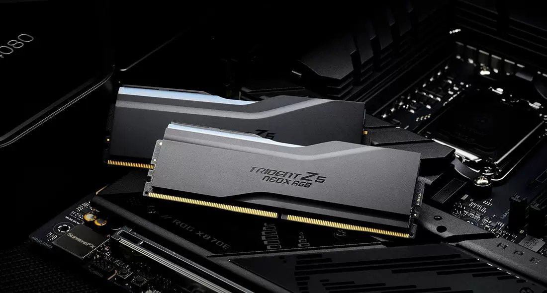 G.Skill Dimm 32 Gb Ddr5-6000 (2x 16 Gb) Dual-Kit (Negro, F5-6000a3636f16gx2-Tz5nxrk, Trident Z5 Neo X Rgb) F5-6000a3636f16gx2-Tz5nxrk