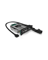 Icy Box Ib-174ssk-U 13,3 Cm (5.25") 1x 2,5"+1x 3,5"  2xsata, Für 5,25"