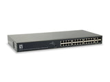 Levelone Switch 26x Ge Gep-2651      2xgsfp     185w 24xpoe+