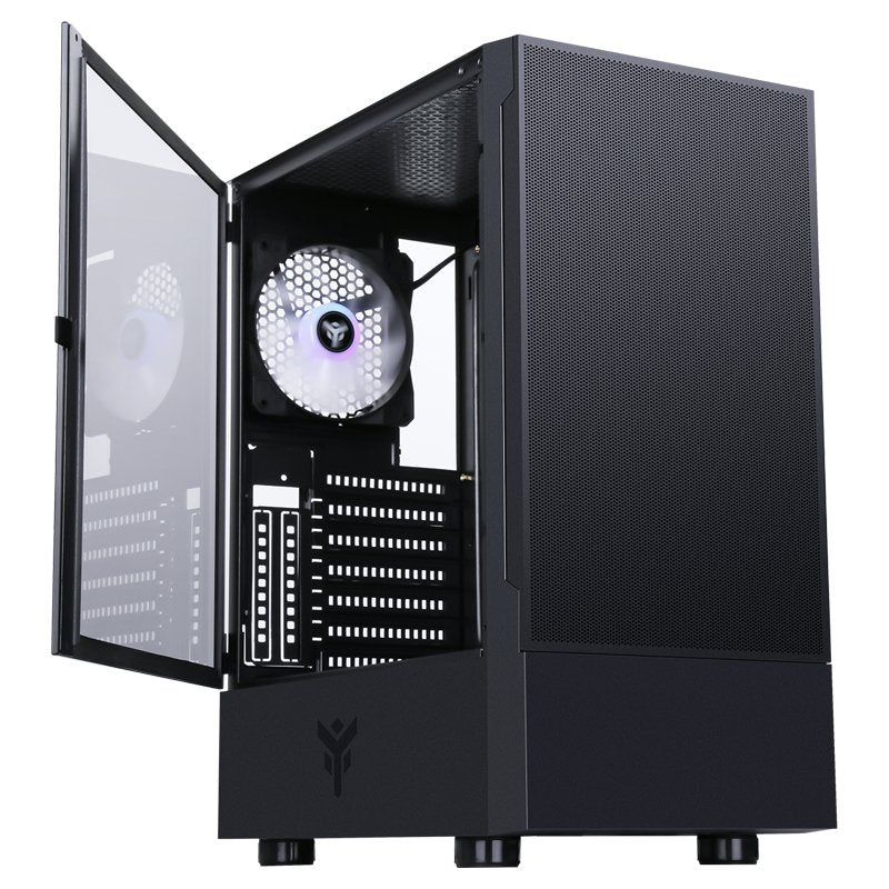 Caja Pc Itek Siisbe 3.0 Midi Tower Negro