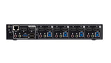 4-Port Usb 3.0 8k Displayport  Dual-Display Kvmpt Switch
