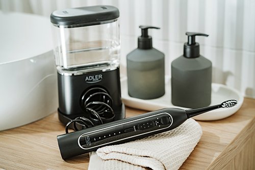 EAN 5905575902863 - Adler AD 2180B cepillo eléctrico para dientes Cepillo dental sónico Negro imagen 14