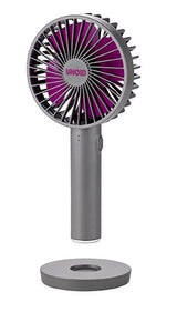 86629 Handventilator Breezy Ii Purple 4w 5 Geschwindigkeitsstufen Ø10cm
