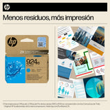 EAN 0196786147425 - HP 924e EvoMore Cyan Original Ink Cartridge cartucho de tinta 1 pieza(s) Alto rendimiento (XL) imagen 4