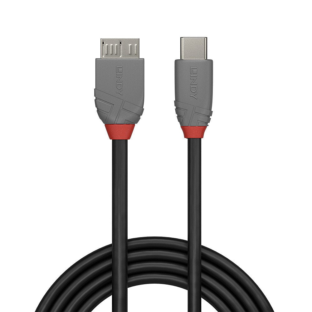 EAN 4002888366236 - Lindy 36623 cable USB USB 3.2 Gen 1 (3.1 Gen 1) 3 m USB C Micro-USB B Negro imagen 2