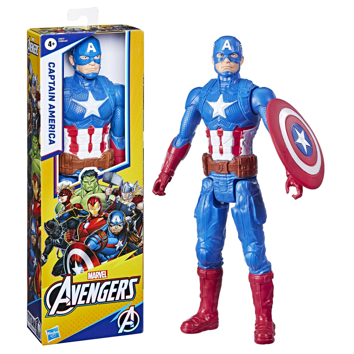 Figura Hasbro Marvel Avengers Titan Hero Series Capitán América