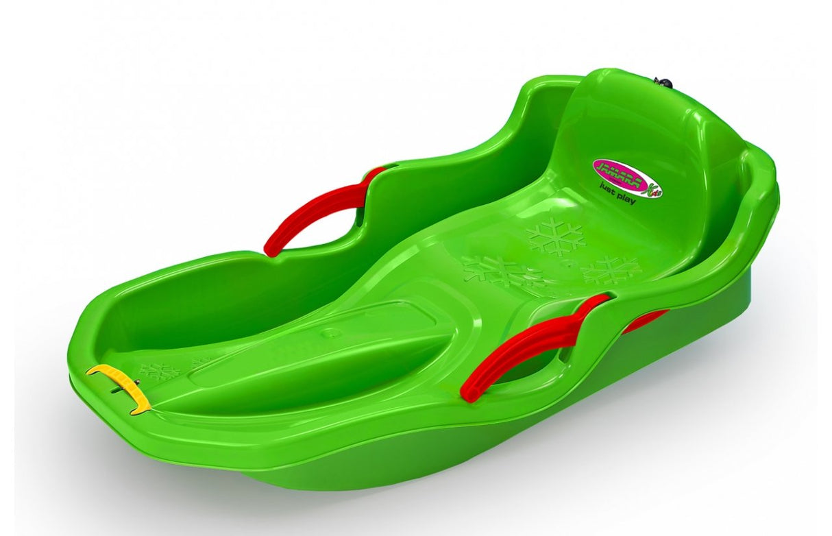 Trineo  Jamara Snow Play Bob Comfort Con Freno Verde 3+