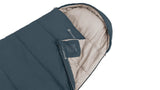 Outwell Campion Lux Sleeping Bag, Left Zipper, Blue