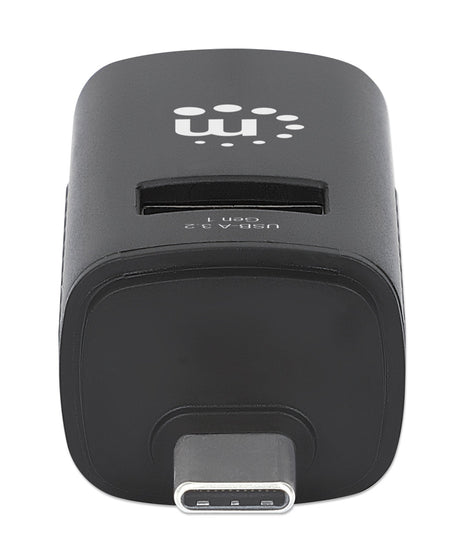 EAN 0766623180993 - Manhattan 180993 hub de interfaz USB 3.2 Gen 1 (3.1 Gen 1) Type-C 5000 Mbit/s Negro imagen 6