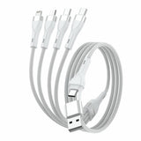 EAN 5012786030107 - 4smarts 541024 cable USB 1,2 m USB A/USB C USB C/Micro USB-A/Lightning Blanco imagen 2