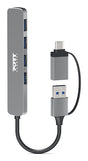 EAN 3567049001612 - Port Designs 900161 hub de interfaz USB 2.0 Type-A 5000 Mbit/s Plata imagen 1