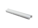 Kat.6a Class Ea 19 Patchpanel 24 P Apantallado Gris