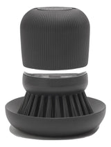 Brabantia Soap Dispensing Dish Brush  Dark Grey