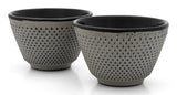 1x2 Taza De Té Bredemeijer Jang 78x53mm Hierro Fundido Gris 153020