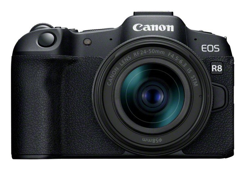 Camara Reflex Canon Eos R8 + Rf 24 50 F4.5 6.3 Is Stm 24.2mpx Negro
