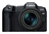 Camara Reflex Canon Eos R8 + Rf 24 50 F4.5 6.3 Is Stm 24.2mpx Negro