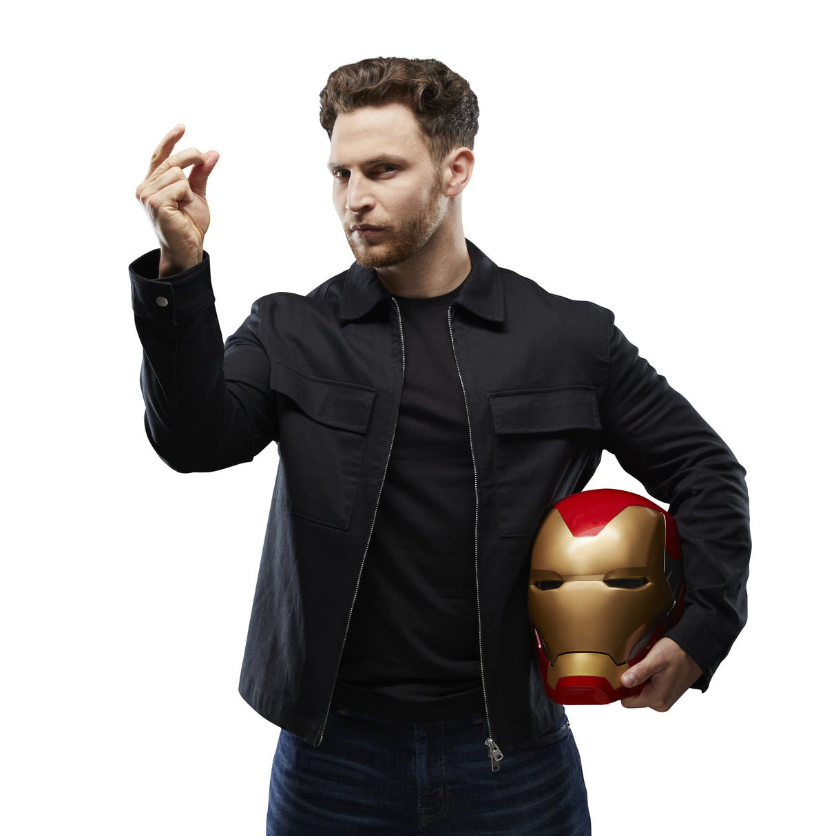 Cásco Electrónico Hasbro Marvel Legends Series Avengers Endgame Iron Man Mark Lxxxv