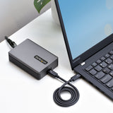 Startech Adaptador De Red Ethernet Thunderbolt 3 - 10gbe - Multigigabit - Adaptador De Red Externo Thunderbolt 3 A Rj45 - Nic 10gbase-T/5-2.5gbase-T - 10gb - Cable Tb3 - Win/Mac