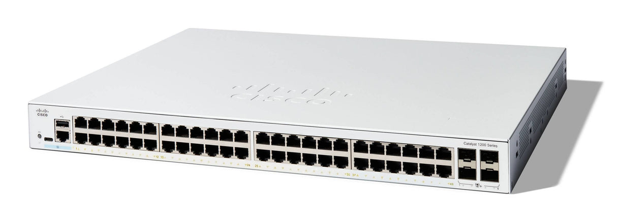EAN 0889728521772 - Cisco C1200-48T-4X switch Gestionado L2/L3 Gigabit Ethernet (10/100/1000) Blanco imagen 1