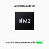 EAN 0195949900105 - Apple MacBook Air Apple M M2 Portátil 34,5 cm (13.6") 16 GB 256 GB SSD Wi-Fi 6 (802.11ax) macOS Sonoma Be imagen 4