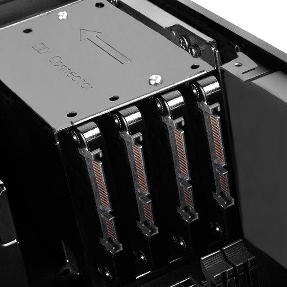 Caja Pc Silverstone Sst-Ml06b-E Silent Milo Slim Htpc Mini-Itx, Negro