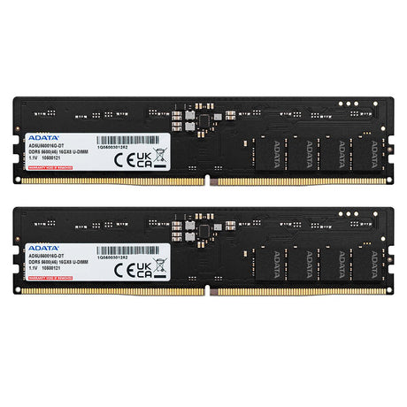 EAN 4711085939241 - ADATA DDR5 5600 U-DIMM módulo de memoria 32 GB 2 x 16 GB 288-pin DIMM ECC imagen 1