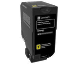 EAN 0734646614221 - Lexmark 74C2SYE cartucho de tóner 1 pieza(s) Original Amarillo imagen 1