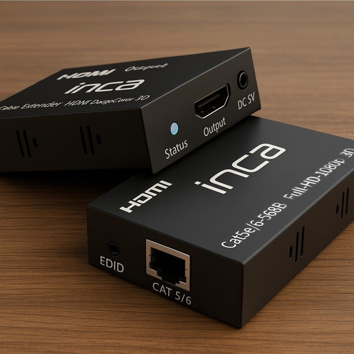 EAN 8681949016059 - Inca IEX-60 extensor audio/video Transmisor de señales AV Negro imagen 3