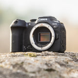 Camara Canon Eos R7 + Adapter Ef- R Eu26 Cuerpo Milc 32,5 Mp Cmos 6960 X 4640 Pixeles Negro