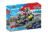 Playmobil 71147 City Action Swat-Multi-Terrain-Quad, Juguete De Construcción 71147