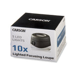 Carson Versalloupe Lente De Aumento Y Lupa 10x Negro