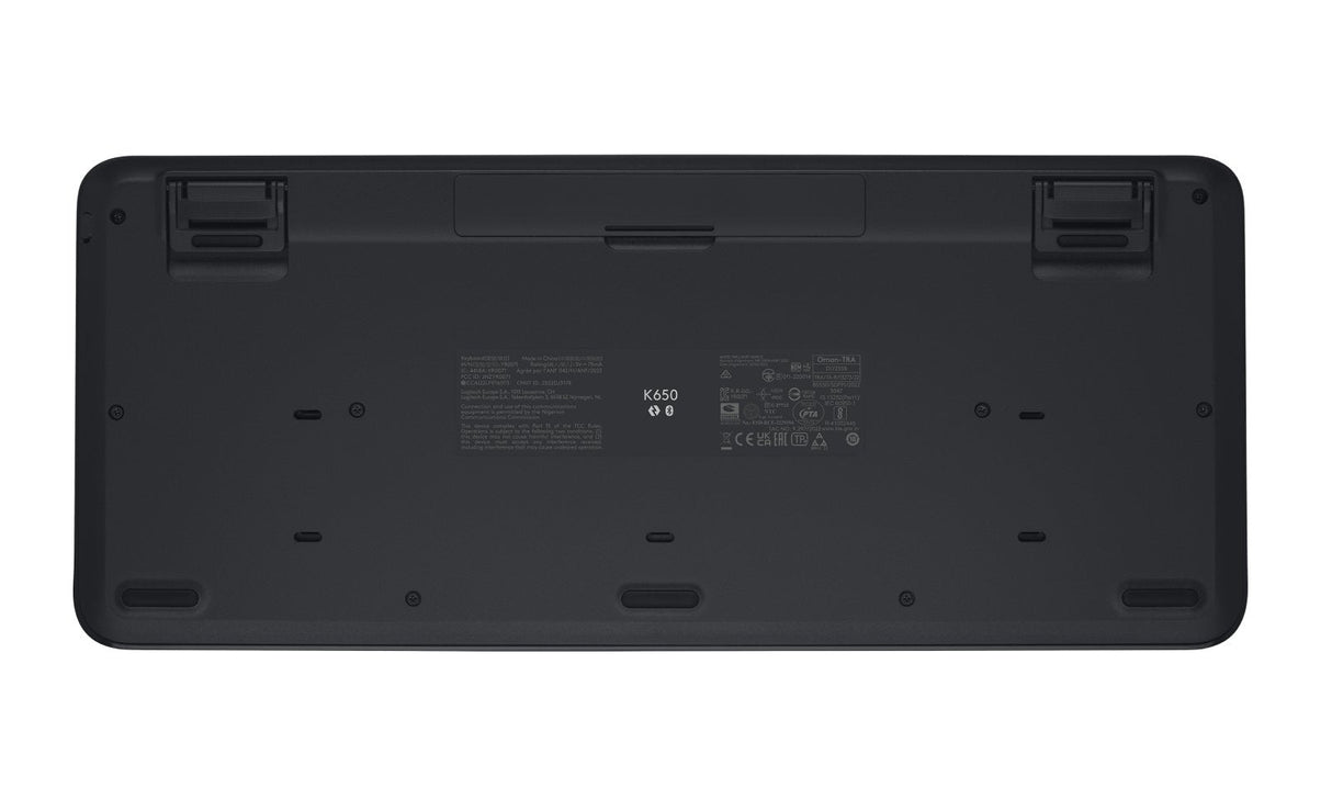 Logitech Signature K650 Teclado Inalámbrico Bluetooth 5.1 Azerty Alemán Grafito