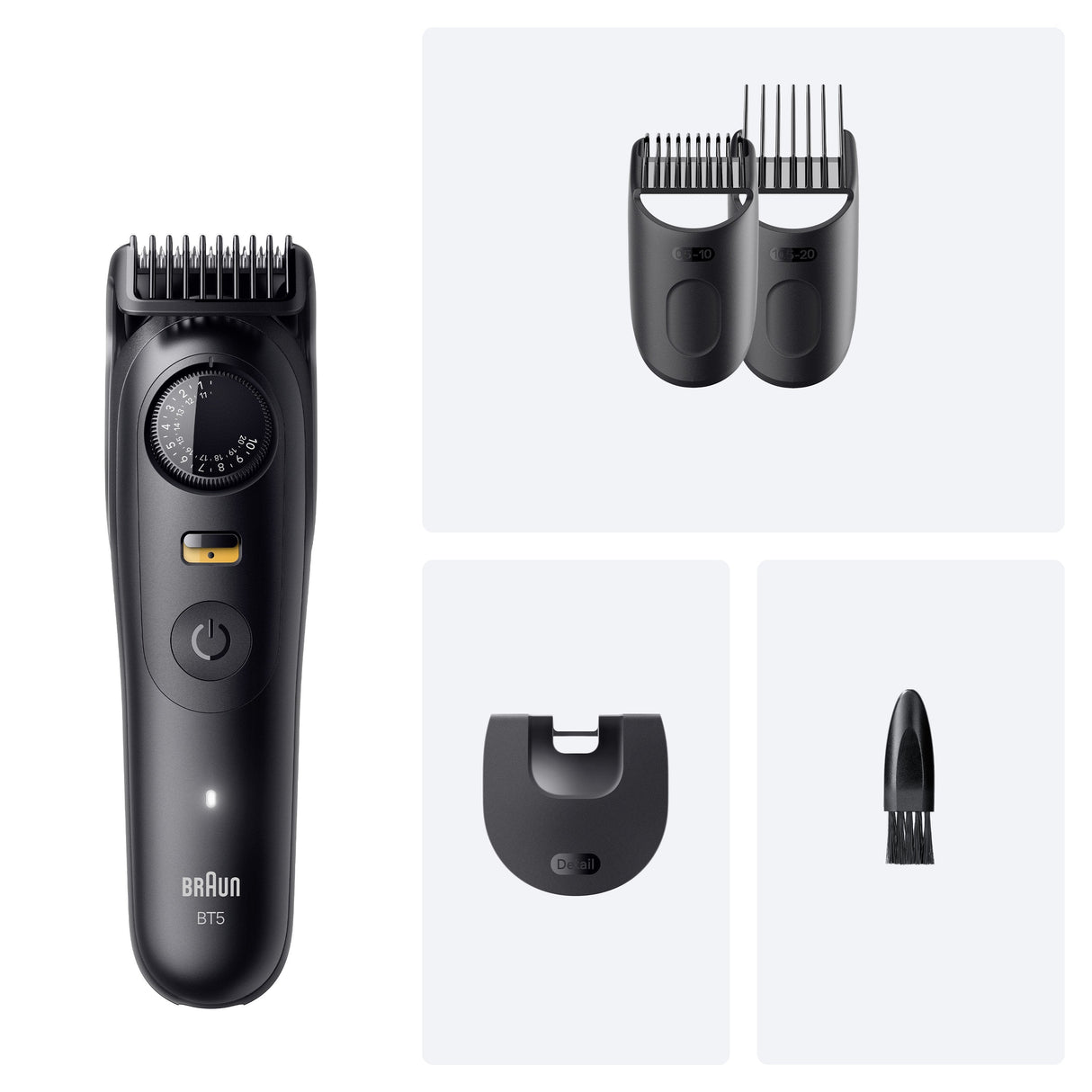 Braun Beard Trimmer Bt5520 Black