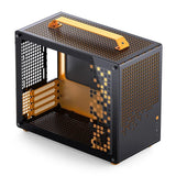 Caja Micro-Atx Jonsbo Z20 Negro/Laranja