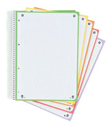 Oxford Cuaderno Europeanbook 5 Microperforado 120 Hojas (50% Gratis) 5x5 Tapas De Plástico Lagoon A4+ Colores -5u-