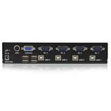 EAN 0065030787192 - StarTech.com SV431USB interruptor KVM Montaje en rack Negro imagen 3