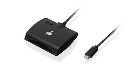 EAN 0881317514998 - iogear GSR205 lector de tarjeta inteligente Interior USB 3.2 Gen 1 (3.1 Gen 1) Negro imagen 1