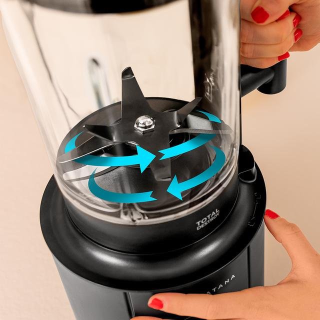 EAN 8435484039864 - Cecotec 03986 licuadora 1,8 L Batidora de vaso 2700 W Negro imagen 5