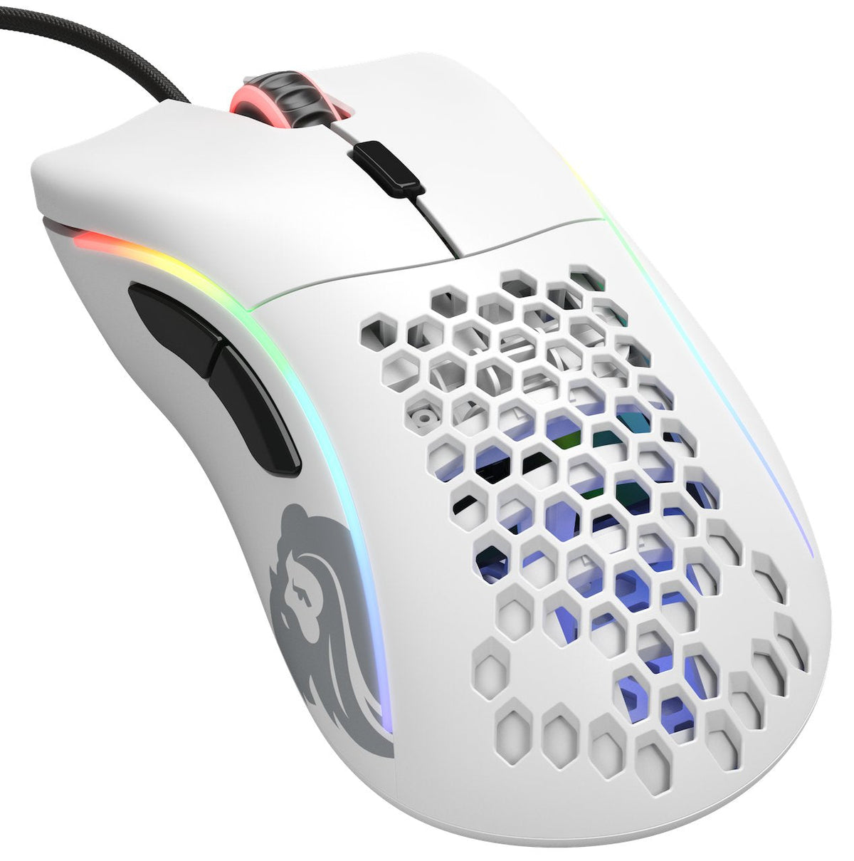 Ratón Glorious Pc Gaming Race Model D 12000 Dpi Blanco Mate - Gd-White