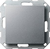 EAN 4010337268260 - GIRA 2109130 placa de pared y cubierta de interruptor Aluminio imagen 1