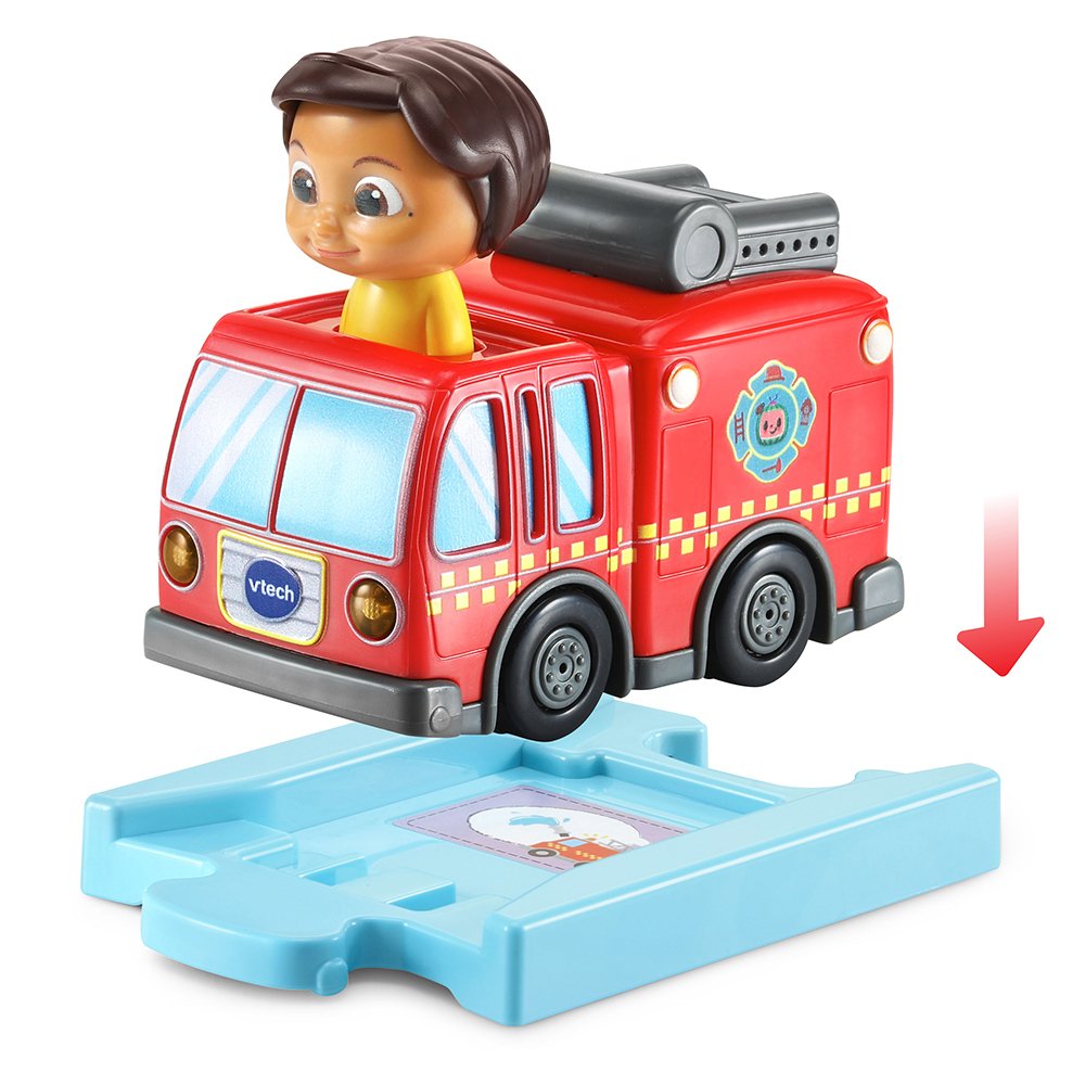 Vtech Hace Velocistas Para Bebés: Camión De Bomberos De Cocomelon Nina, Vehículo De Juego 80-561304