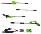 Sierra De Pértiga Y Cortasetos De Pértiga De 24 V Greenworks G24psh - 1303307