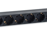 EAN 4015867225301 - Equip 333286 unidad de distribución de energía (PDU) 8 salidas AC 1U Negro imagen 3