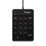 Targus Usb Wired Keypad, Black