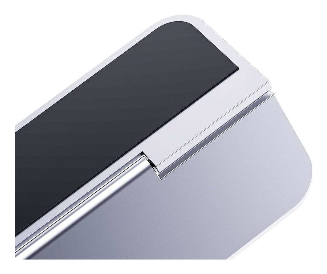 Baseus Self-Adhesive Aluminum Laptop Stand Slim And Thin Silver Suzc-0s