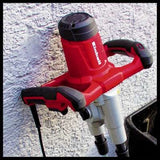 Einhell Agitador Para Argamasa Y Pintura Te-Mx 1600-2 Ce Twin (1600 W Incl. 2 Agitadores Para Argamasa De 120 Mm De Diámetro)